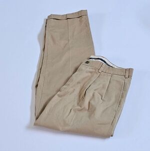 Brooks Brothers 36x32 Khaki 100% Cotton Elliot Advantage Chino Mens Pants